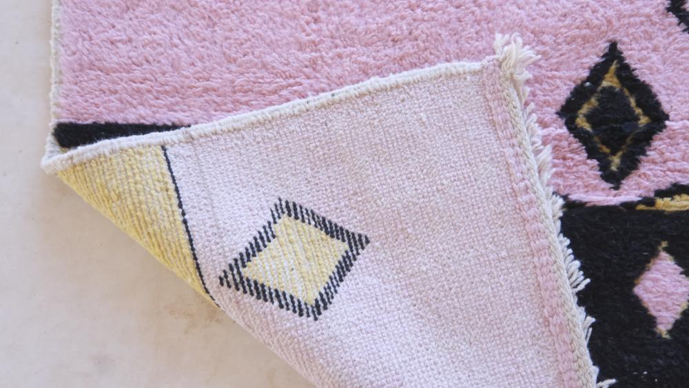 Moroccan Contemporary Pink Rug 9.8 x 8 ft / 298 x 245 cm - Surcoma