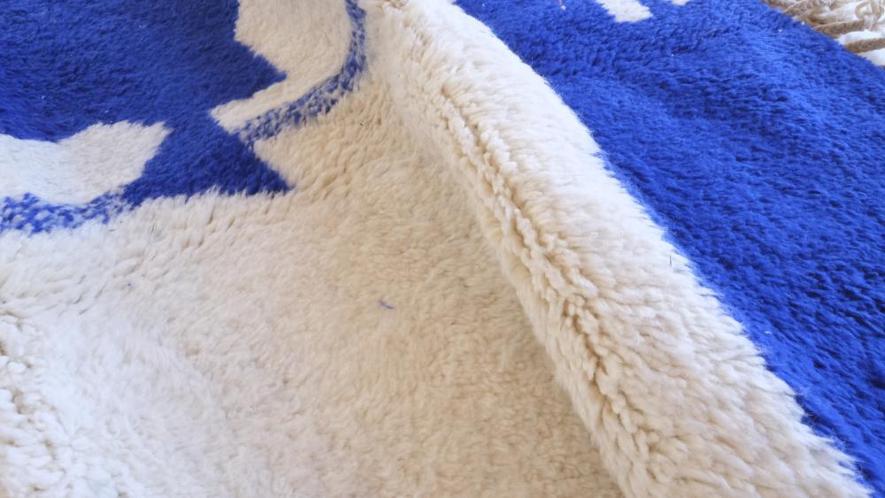 Moroccan Contemporary Wool Rug 7.8 x 7.1 ft / 239 x 219 cm - Surcoma