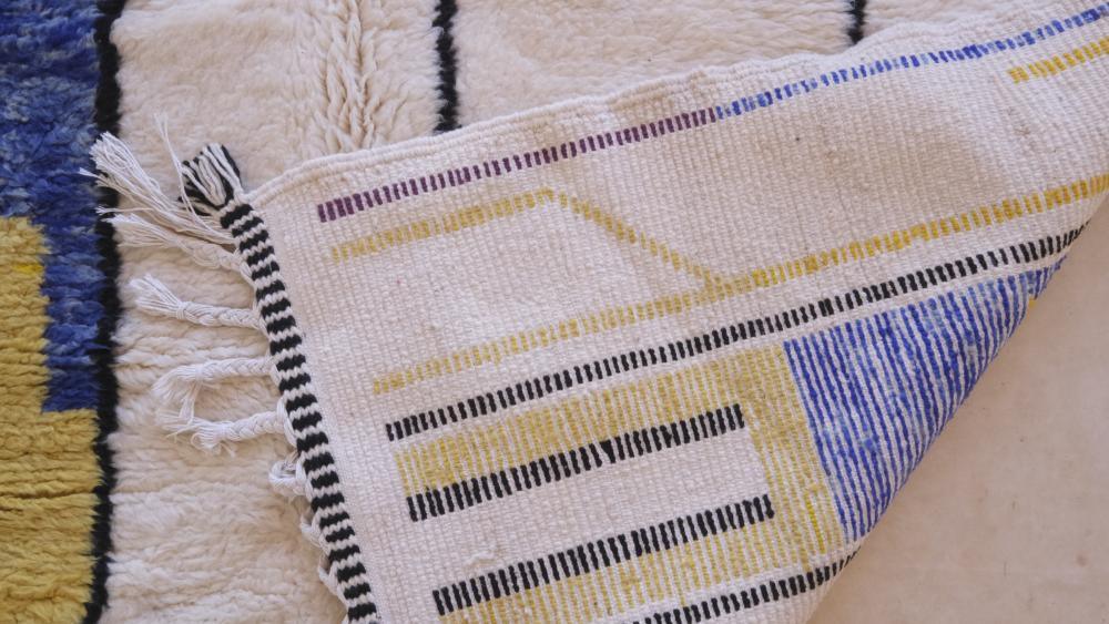 Moroccan Contemporary Wool Rug 9.5 x 6.6 ft / 289 x 203 cm - Surcoma