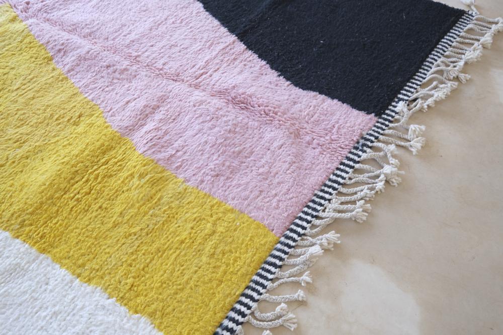 Moroccan Contemporary Wool Rug 9.5 x 6.4 ft / 290 x 196 cm - Surcoma