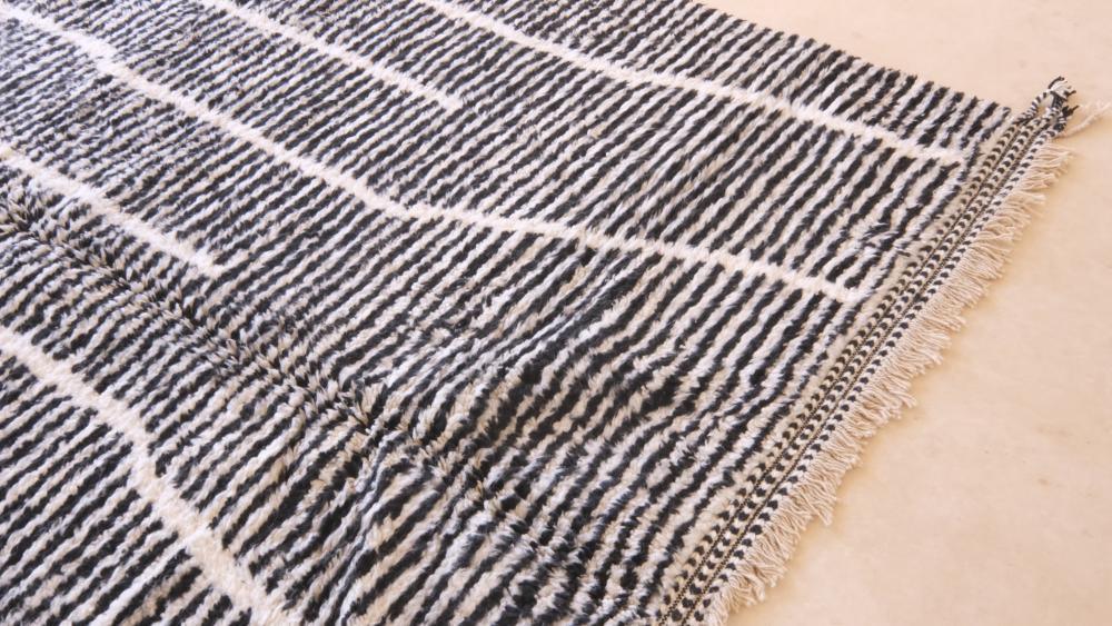 Custom Moroccan Contemporary Wool Rug - Surcoma