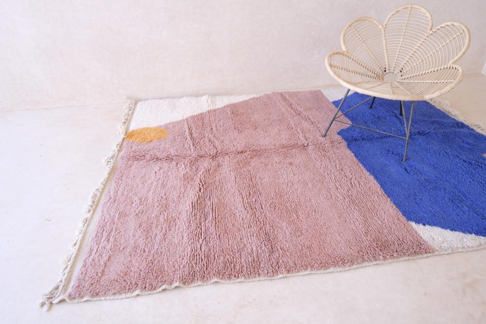 Moroccan Contemporary Wool Rug 9.4 x 6.9 ft / 285 x 211 cm - Surcoma