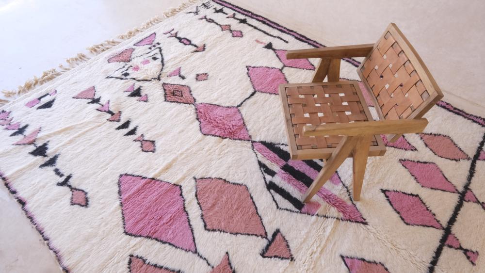 Moroccan Contemporary Wool Rug 9.9 x 8.2 ft / 303 x 251 cm - Surcoma