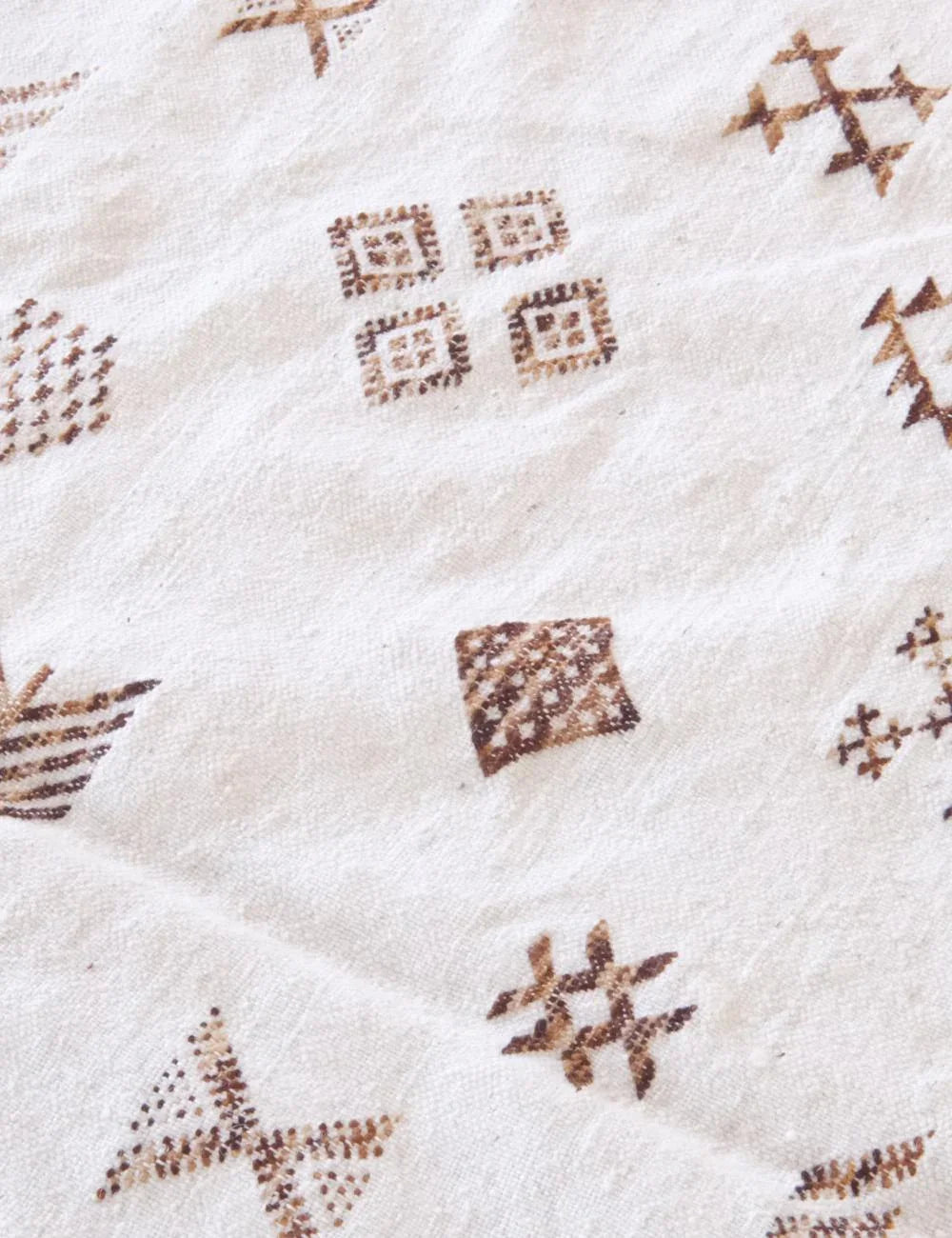 Moroccan Flatwoven Kilim Zanafi 8 x 4.7 ft / 243 x 146 cm - Surcoma