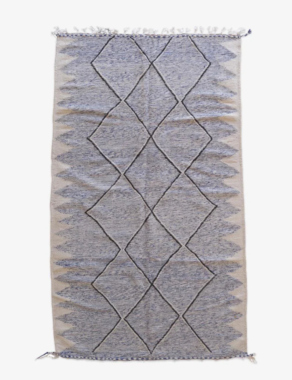 Moroccan Kilim Zanafi 9.1 x 4.9 ft / 278 x 150 cm - Surcoma