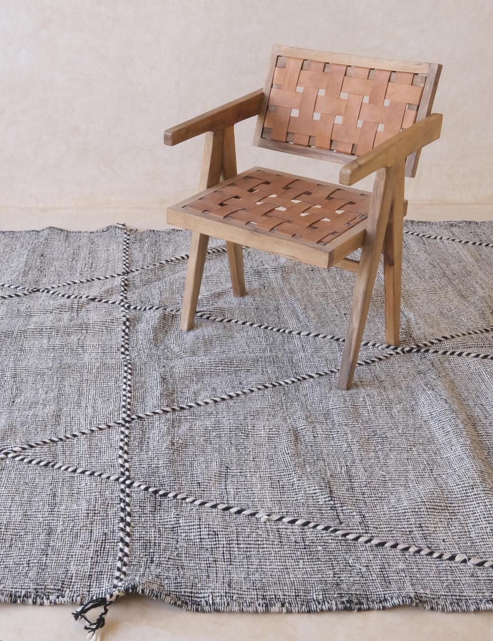 Moroccan Kilim Zanafi Rug 10.3 x 6.3 ft / 314 x 194 cm