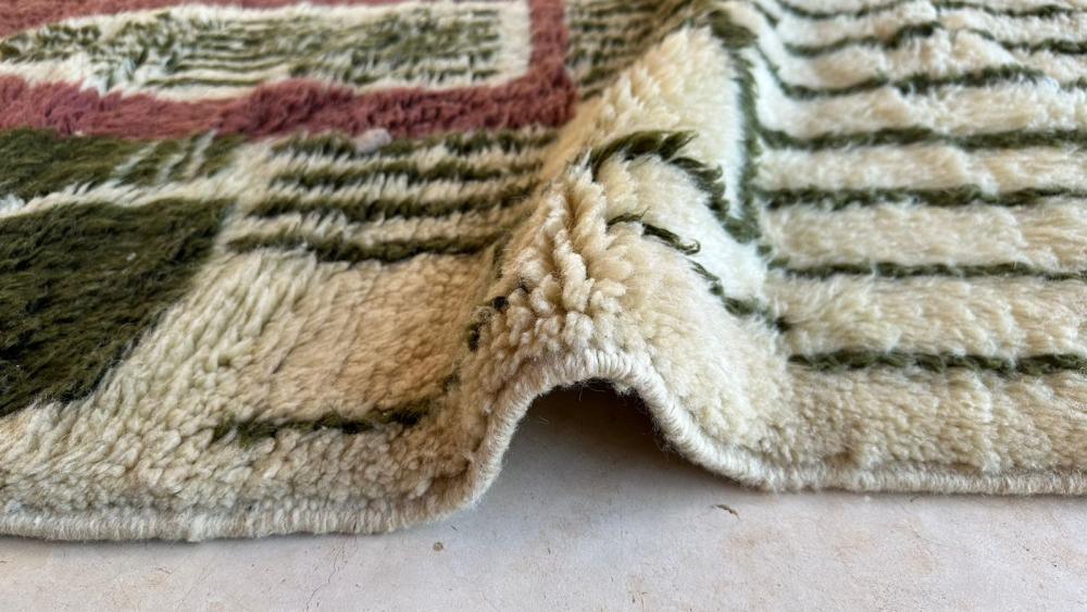 Moroccan Modern Beni MRirt Rug 9.6 x 7 ft / 292 x 216 cm - Surcoma