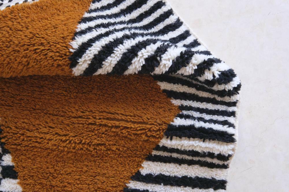 Custom Moroccan Modern Hallway Runner Rug - Surcoma
