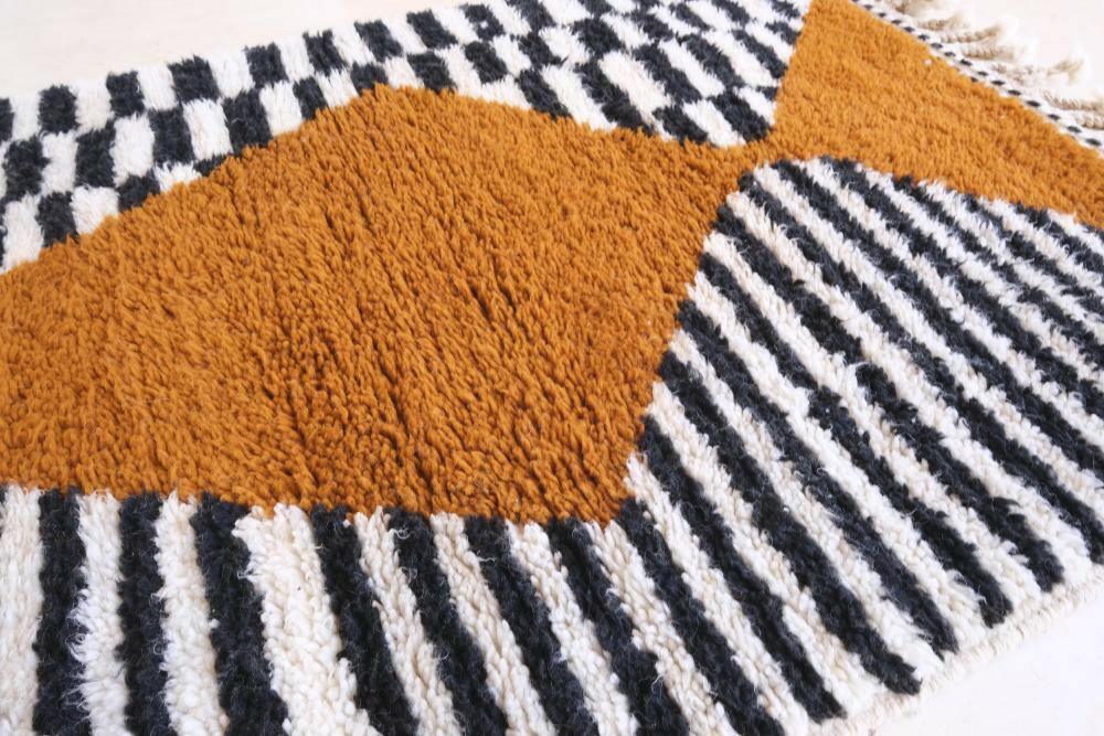 Custom Moroccan Modern Hallway Runner Rug - Surcoma