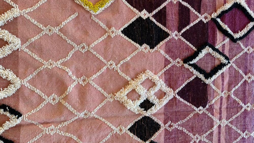 Moroccan Modern Kilim Rug 9.5 x 6.7 ft / 289 x 206 cm - Surcoma