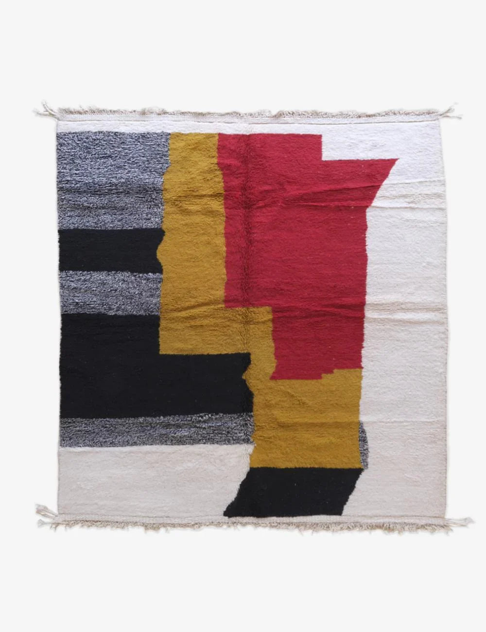 Moroccan Modern Wool Rug 9.6 x 8.3 ft / 292 x 253 cm - Surcoma