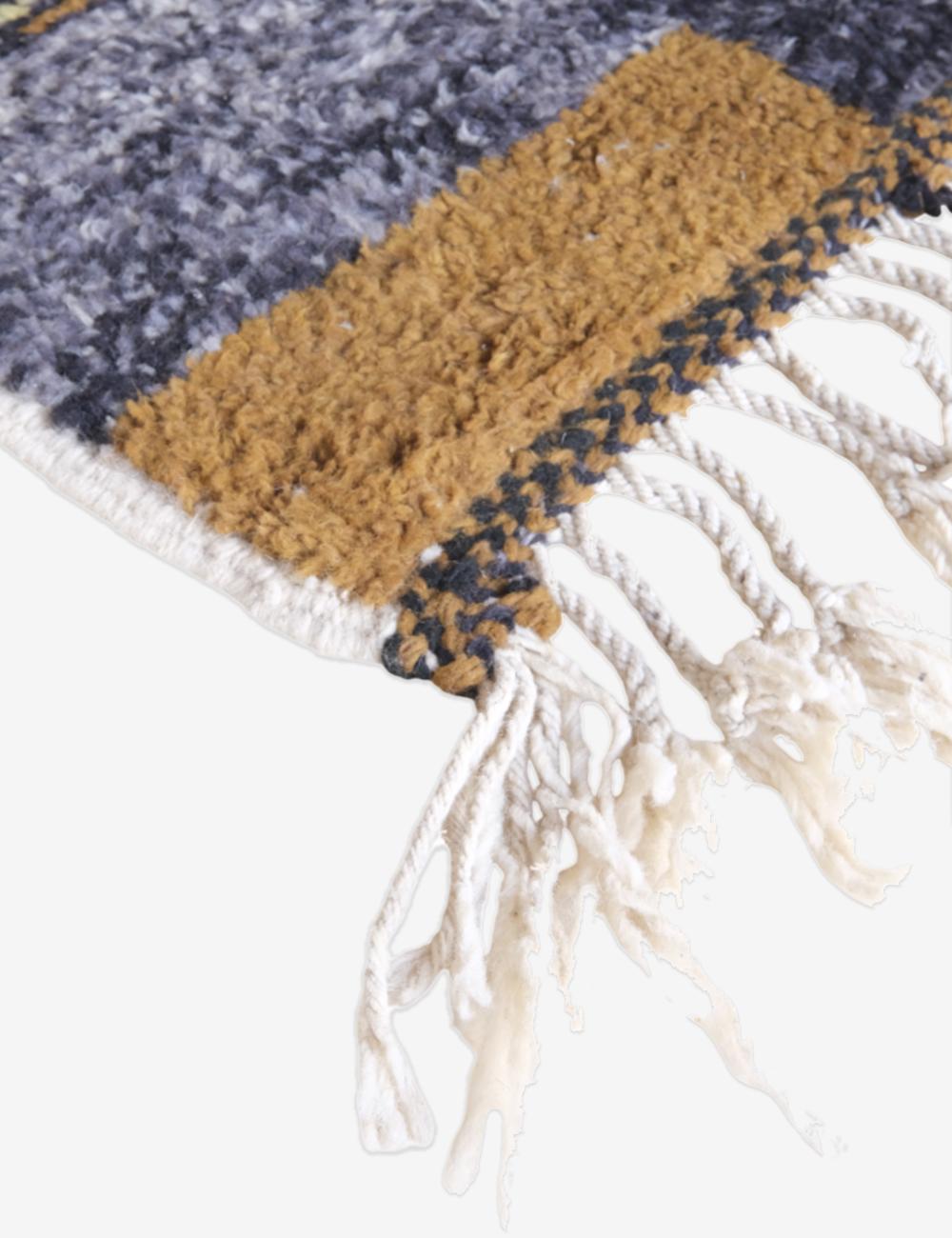 Moroccan Custom Contemporary Abstract Area Rug - Echoes of love 39