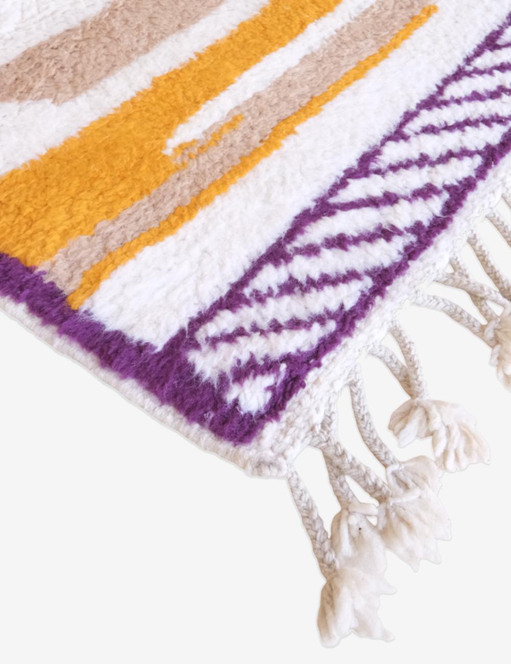 Moroccan Modern Wool Rug 10 x 8.3 ft / 306 x 254 cm - Surcoma