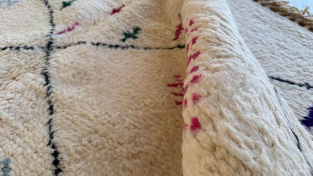 Moroccan Boujaad Modern Wool Rug 9.8 x 7.4 ft / 298 x 228 cm - Surcoma