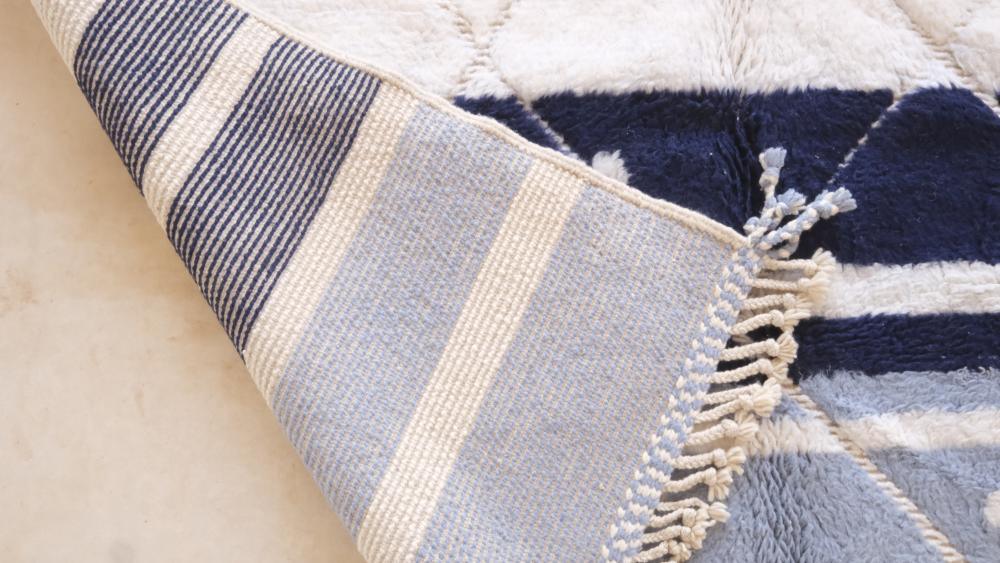 Moroccan Modern Wool Rug 8.8 x 7.4 ft / 269 x 227 cm - Surcoma
