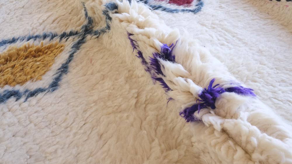 Moroccan Modern Wool Rug 9 x 8 ft / 275 x 245 cm - Surcoma