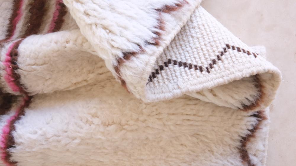 Moroccan Modern Wool Rug 9.4 x 6.9 ft / 286 x 211 cm - Surcoma