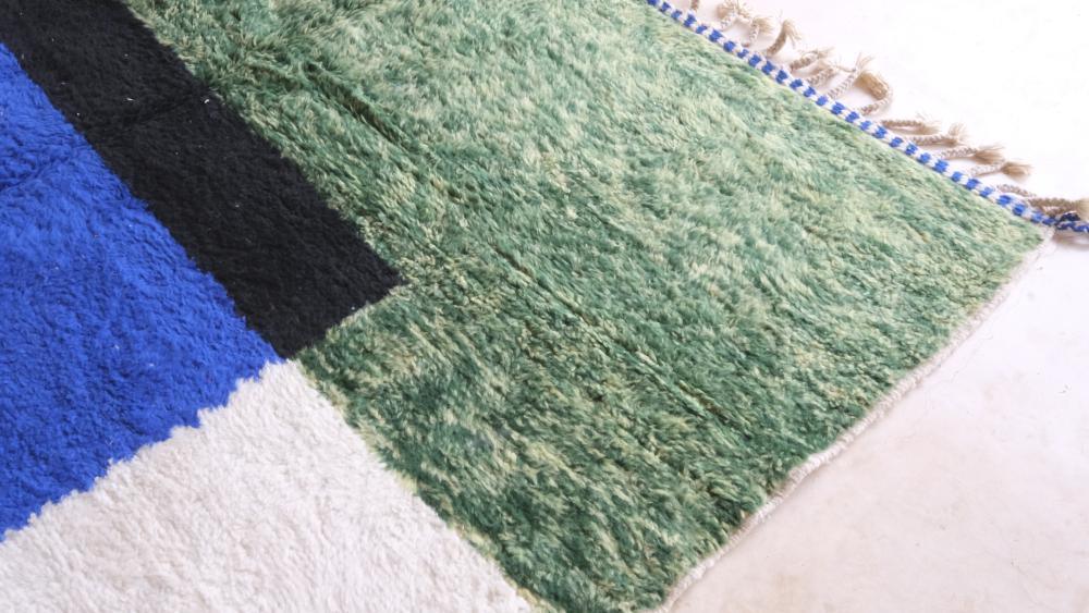 Moroccan Modern Wool Rug 10.1 x 8.1 ft / 308 x 248 cm - Surcoma