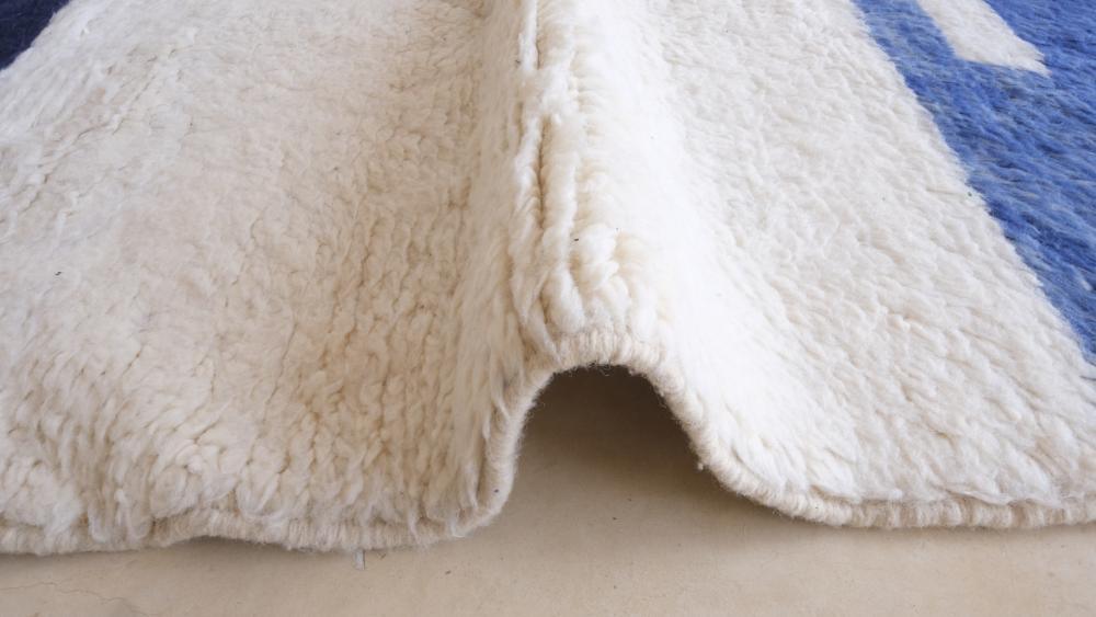 Moroccan Modern Wool Rug 8.8 x 7.4 ft / 269 x 227 cm - Surcoma