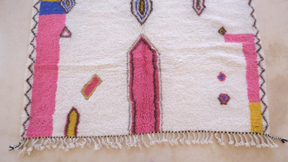 Moroccan Modern Wool Rug 9.4 x 6.9 ft / 286 x 211 cm - Surcoma