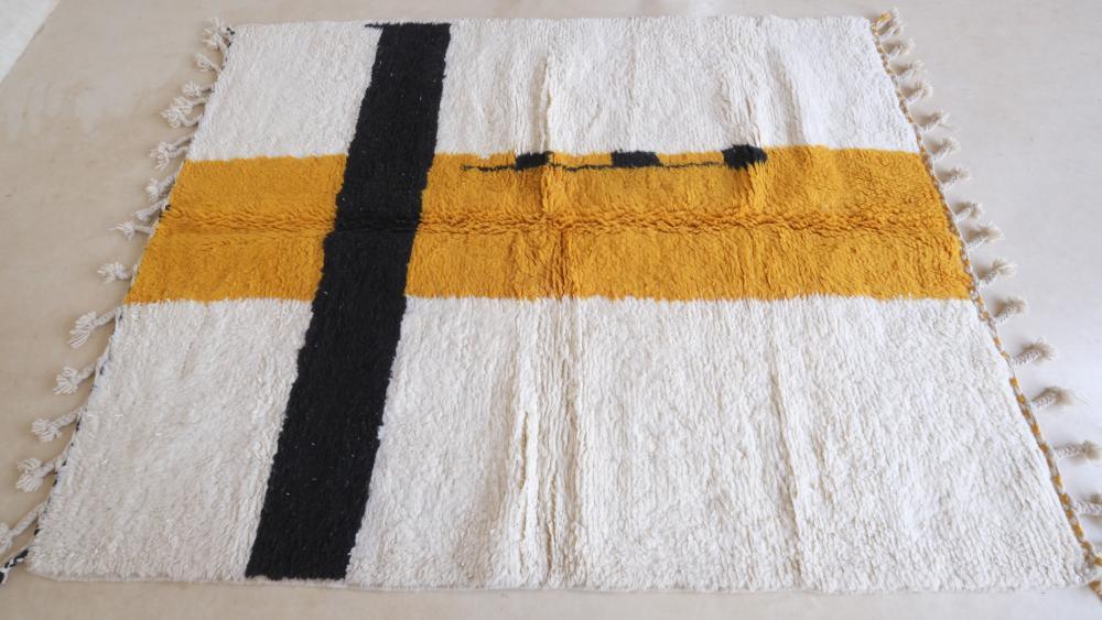 Custom Moroccan Modern Wool Rug - Surcoma