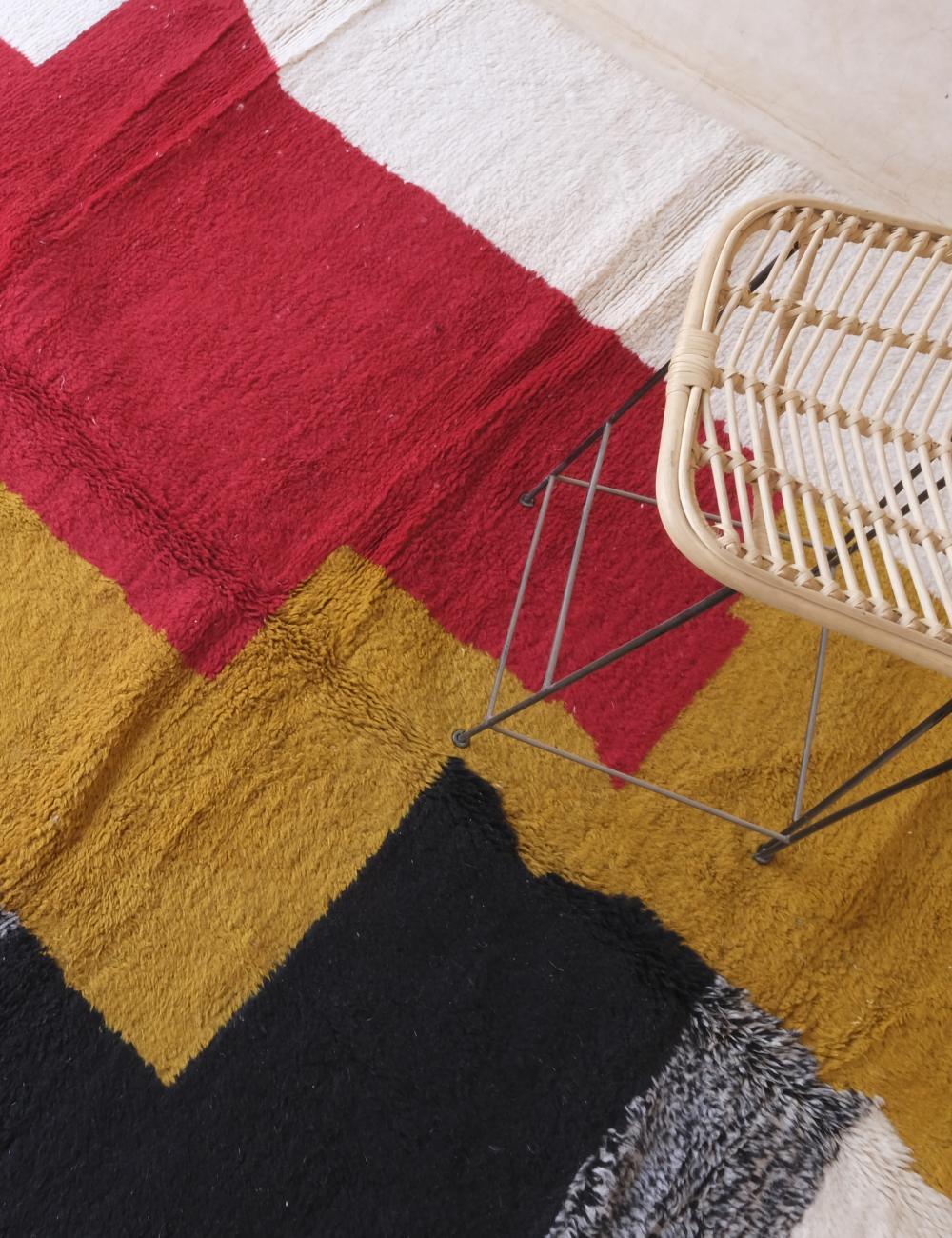 Moroccan Modern Wool Rug 9.6 x 8.3 ft / 292 x 253 cm - Surcoma