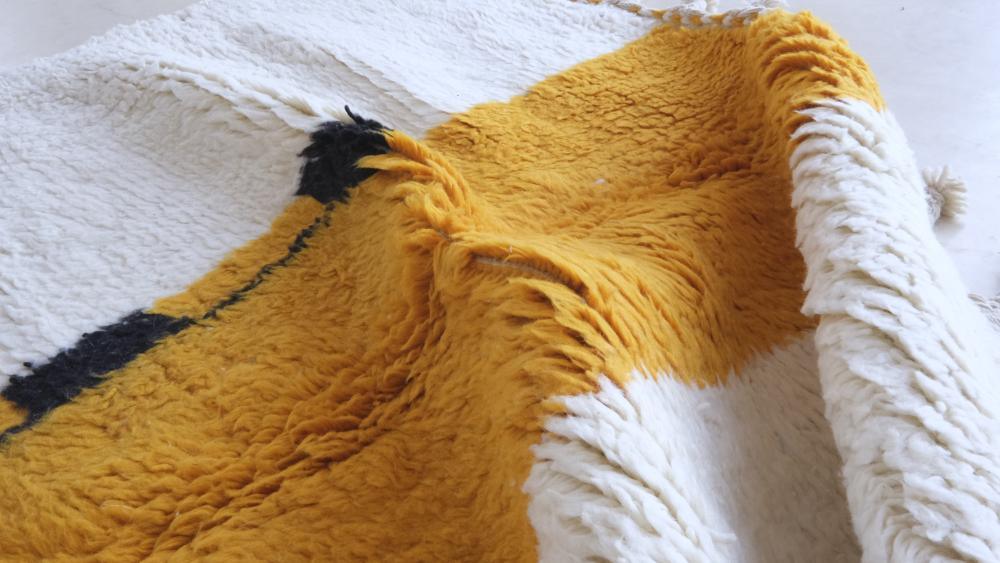Custom Moroccan Modern Wool Rug - Surcoma