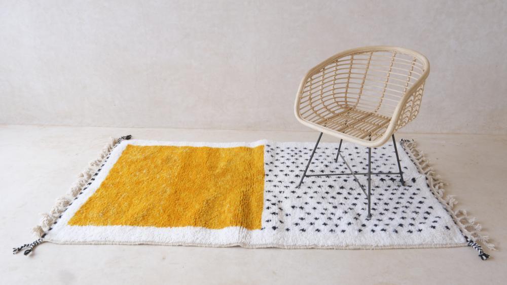 Custom Moroccan Modern Wool Rug - Surcoma