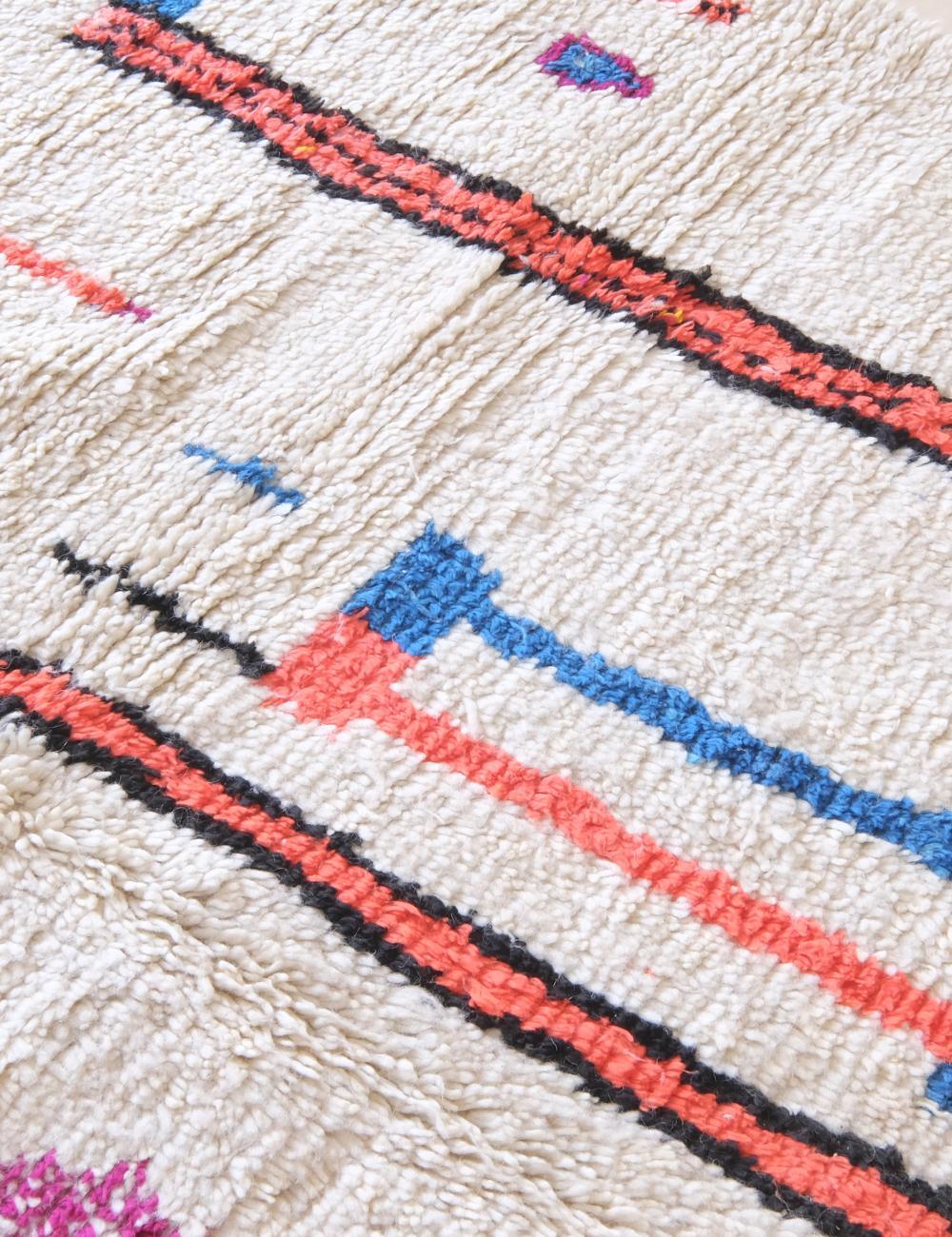 Moroccan Neon Wool Rug 10 x 6.4 ft / 306 x 195 cm - Surcoma