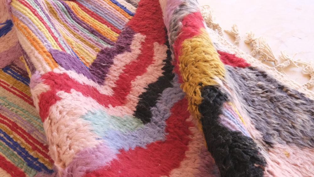Moroccan Square Wool Rug 8.3 x 8.2 ft / 252 x 250 cm - Surcoma