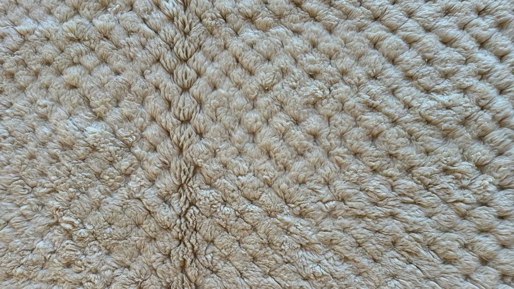 Moroccan White Beni Mrirt Rug 9.8 x 7.7 ft / 300 x 237 cm - Surcoma