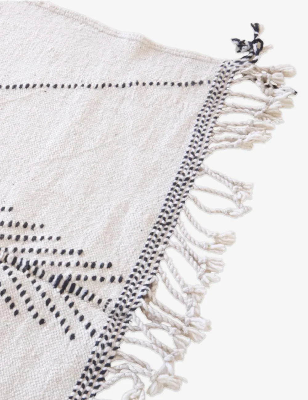 Moroccan White Kilim Zanafi Runner Rug 14.3 x 4.3 ft / 437 x 133 cm - Surcoma