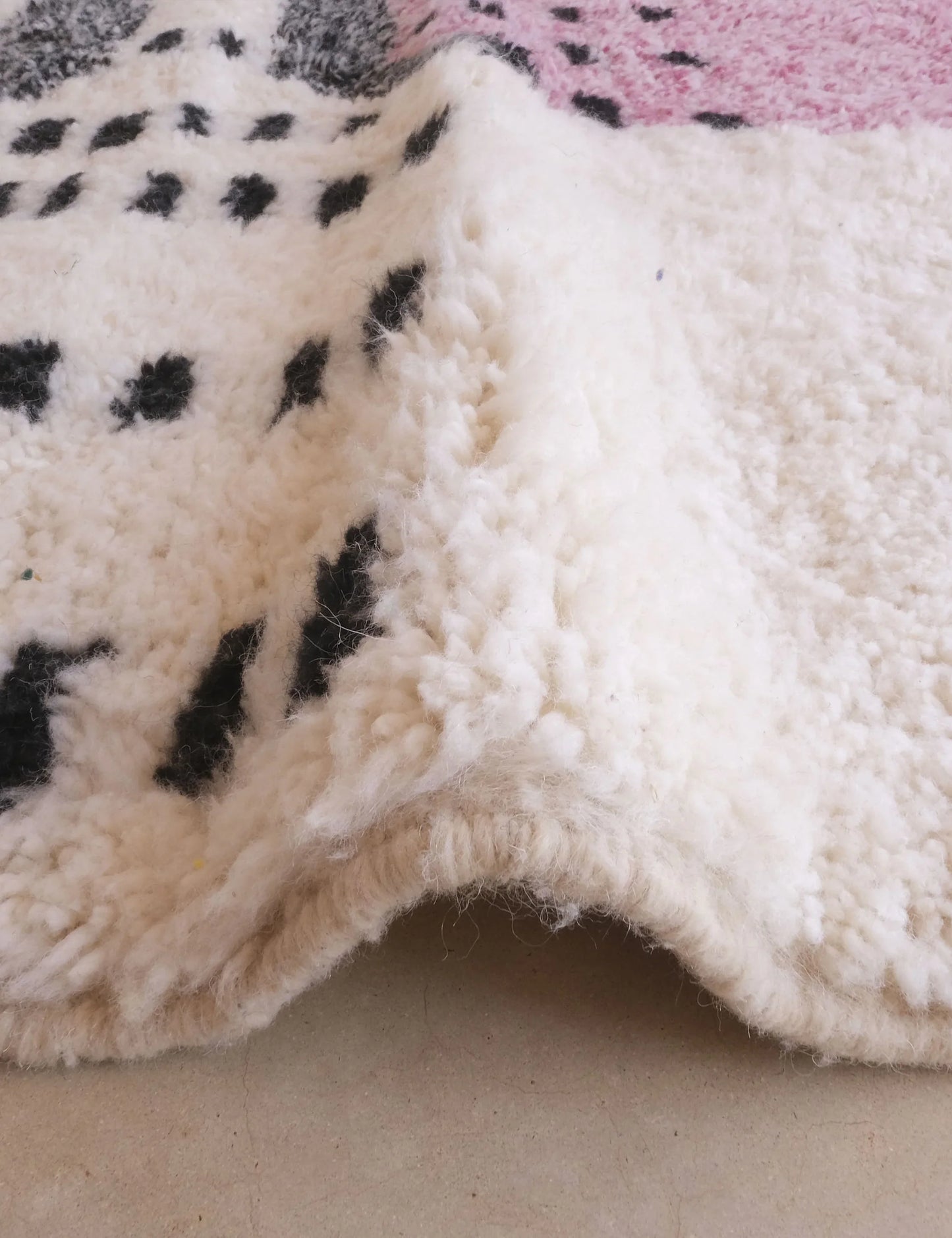 Moroccan Square Boujad Wool Rug 11.2 x 11.1 ft / 340 x 340 cm - Surcoma