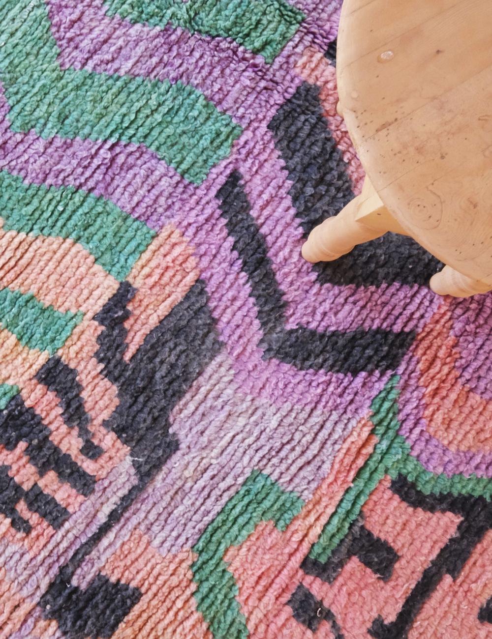 Pastel Geometric Rug 9.7 x 6.3 ft / 296 x 194 cm