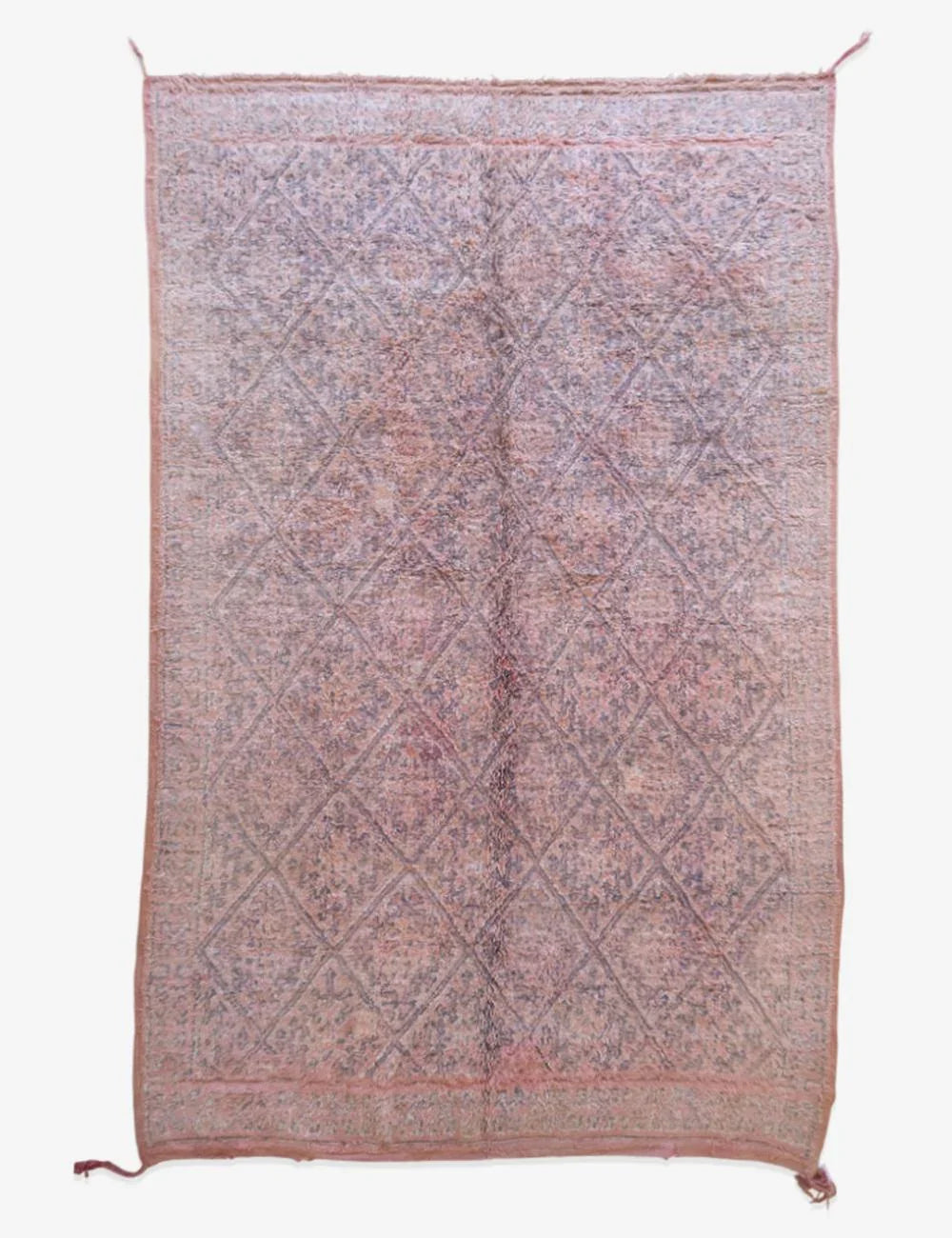 Authentic Handmade Beni MGuild Rug 12.7 x 7.3 ft / 387 x 225 cm - Surcoma