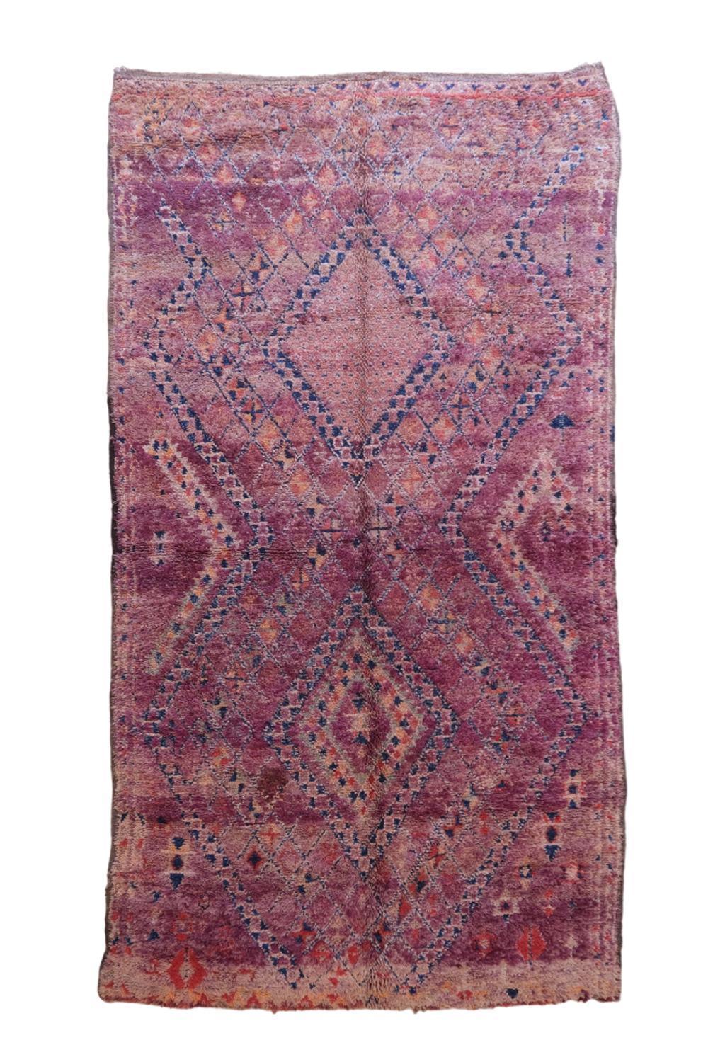 Authentic Moroccan Carpet 12 x 6.1 ft / 367 x 186 cm - Surcoma