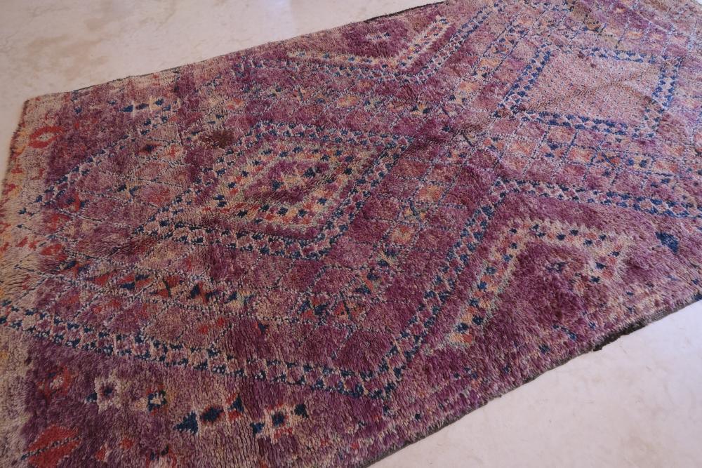 Authentic Moroccan Carpet 12 x 6.1 ft / 367 x 186 cm - Surcoma