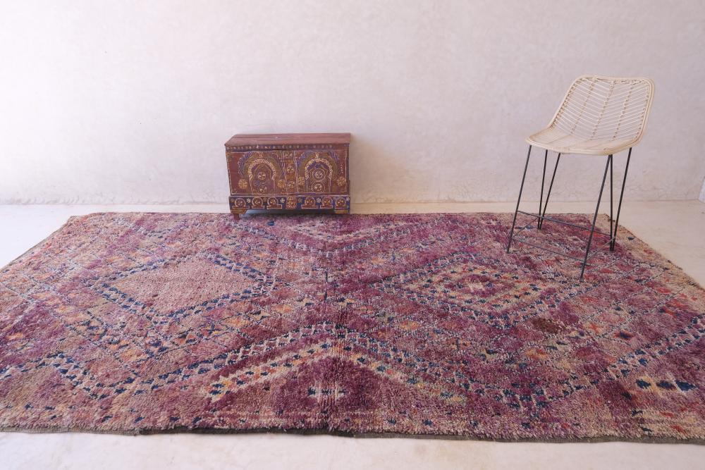 Authentic Moroccan Carpet 12 x 6.1 ft / 367 x 186 cm - Surcoma
