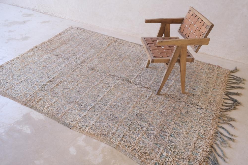 Handknotted Moroccan Rug 8.3 x 6.1 ft / 254 x 187 cm - Surcoma