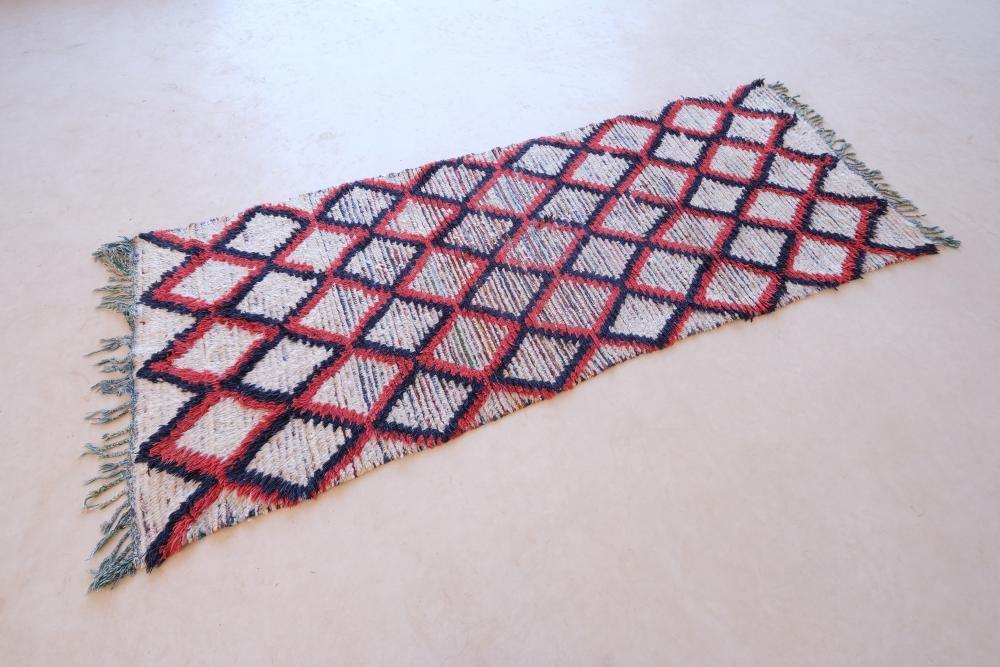 Geometric Rug for Entryway or Hallway 8.2 x 3.1 ft / 249 x 97 cm - Surcoma