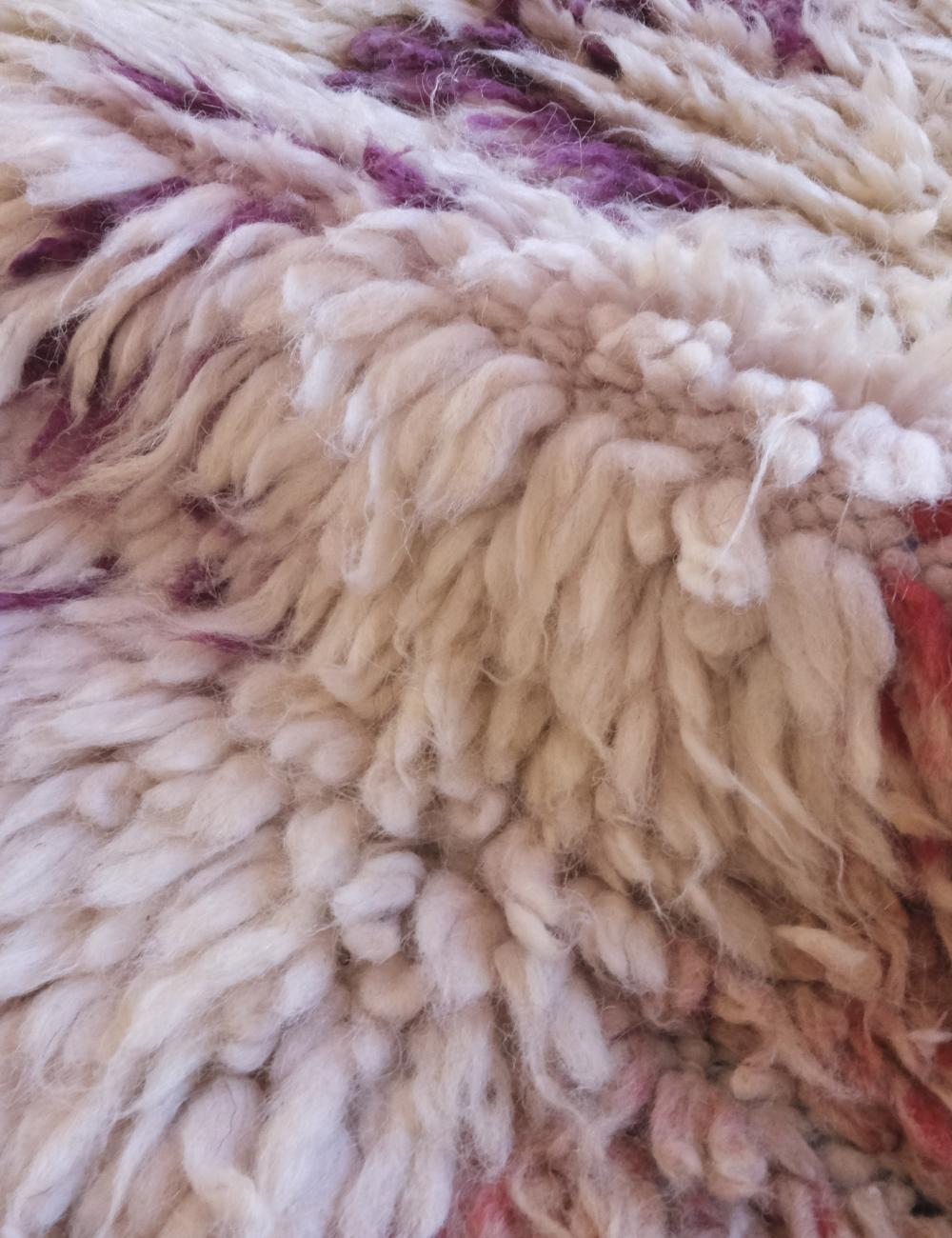 Vintage Azilal Moroccan Rug 7.1 x 3 ft / 216 x 93 cm