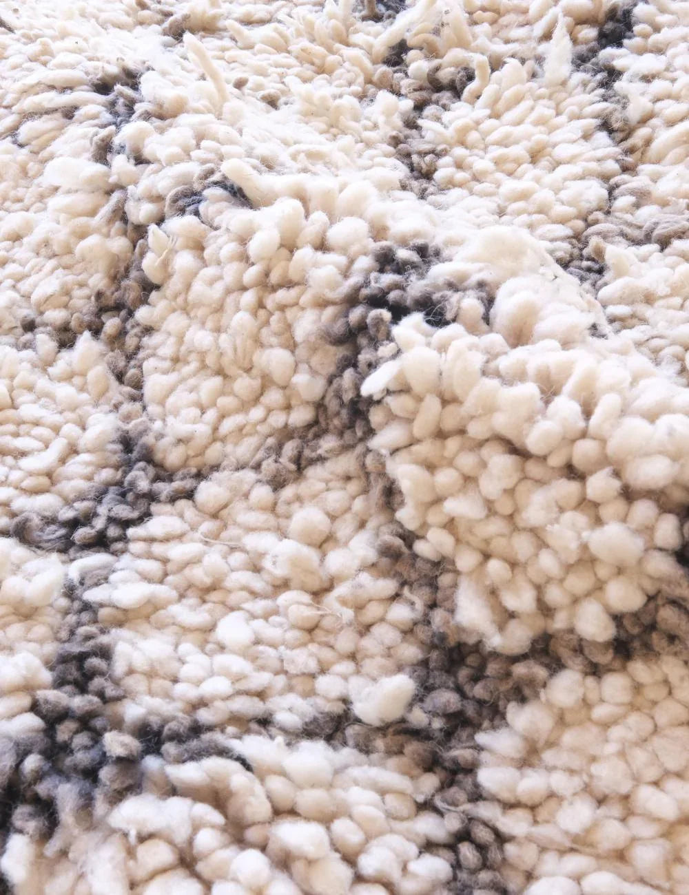 Beige Berber Carpet 6.8 x 2.4 ft / 207 x 76 cm