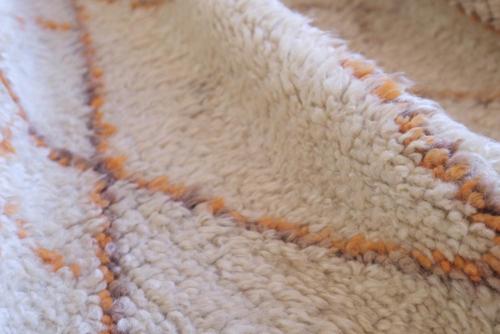Beni Ourain Rug 7.7 x 6.2 ft / 234 x 190 cm - Surcoma
