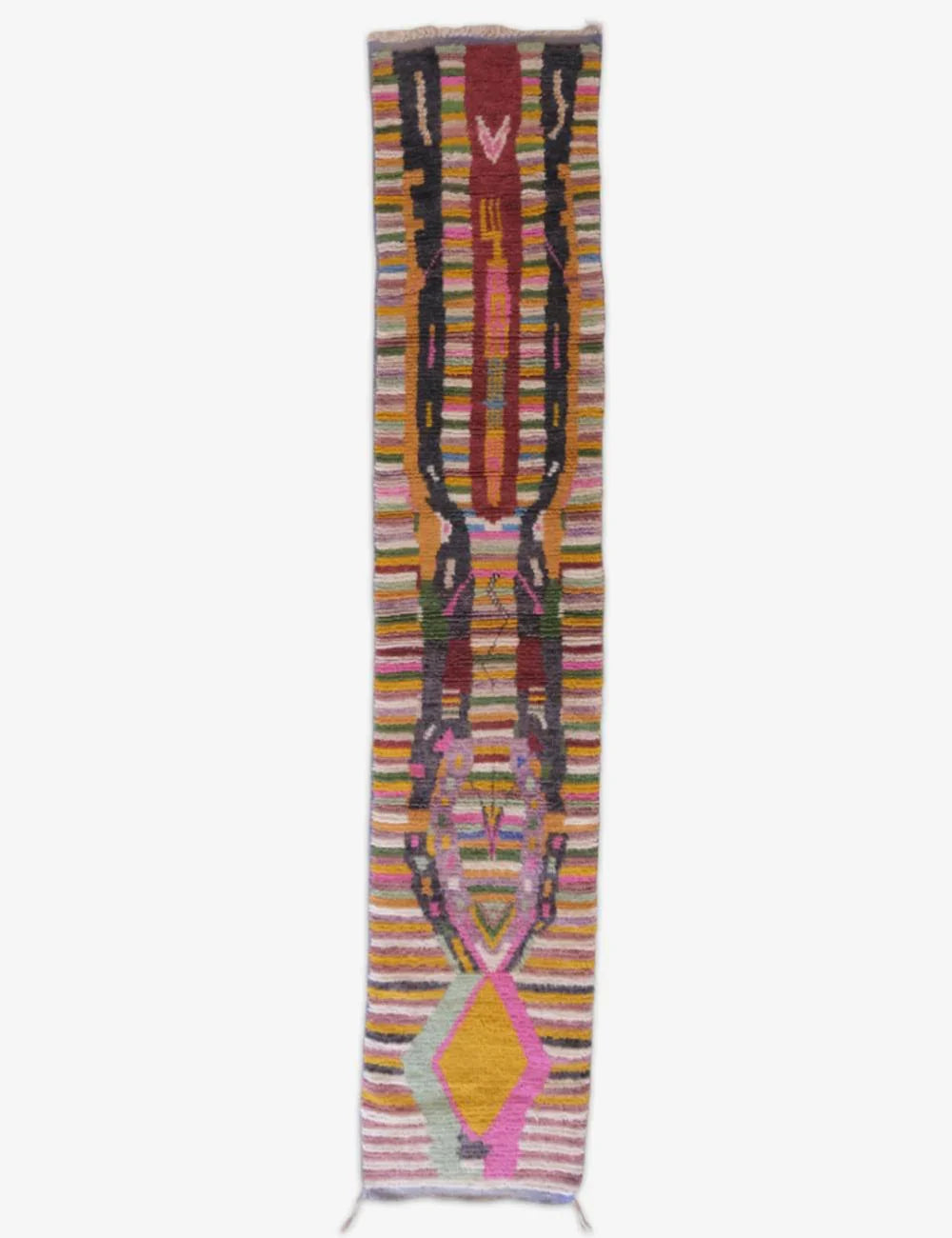 Berber Carpet Runners For Hallway 11.5 x 2.3 ft / 352 x 70 cm