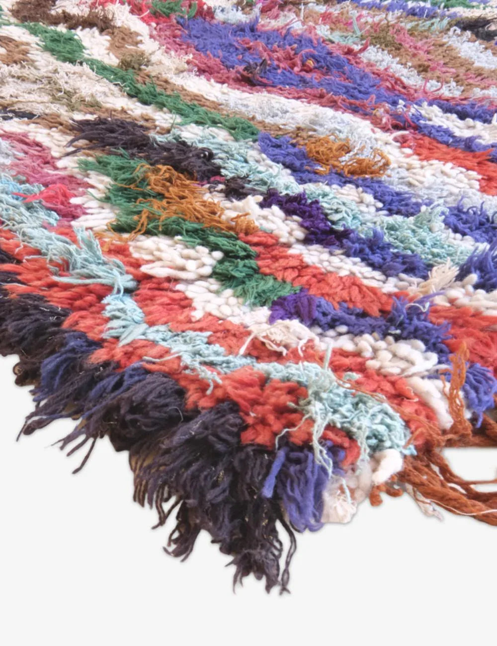 Boho Moroccan Rug 5.5 x 2.9 ft / 168 x 91 cm