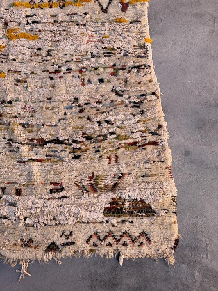 Abstract Moroccan Rug 6.5 x 5.2 ft / 199 x 160 cm - Surcoma