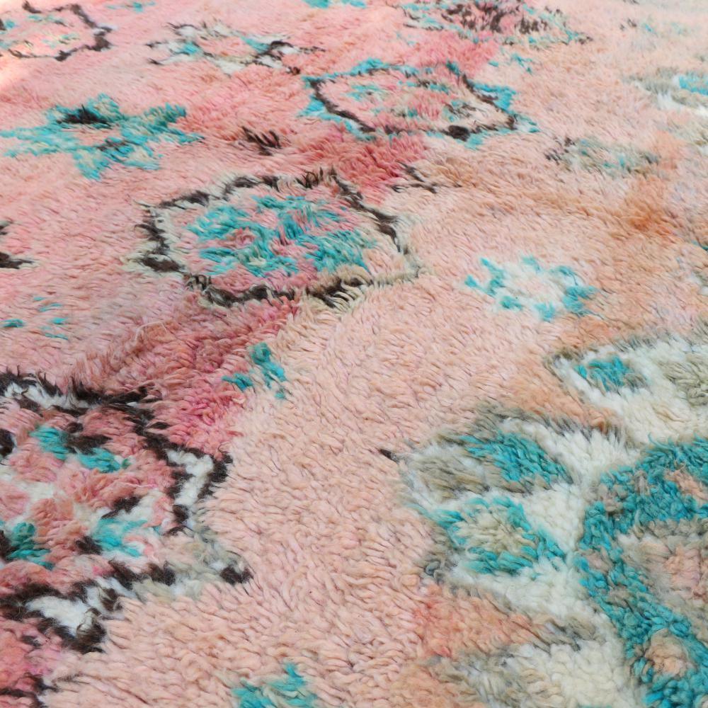 Moroccan Handknotted Boujad Wool Rug 12.2 x 6.43 ft / 371 x 196 cm - Surcoma