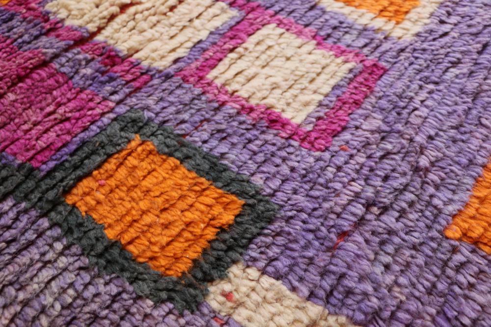 Moroccan Modern Boujad Wool Rug 8.8 x 5.5 ft / 268 x 170 cm - Surcoma