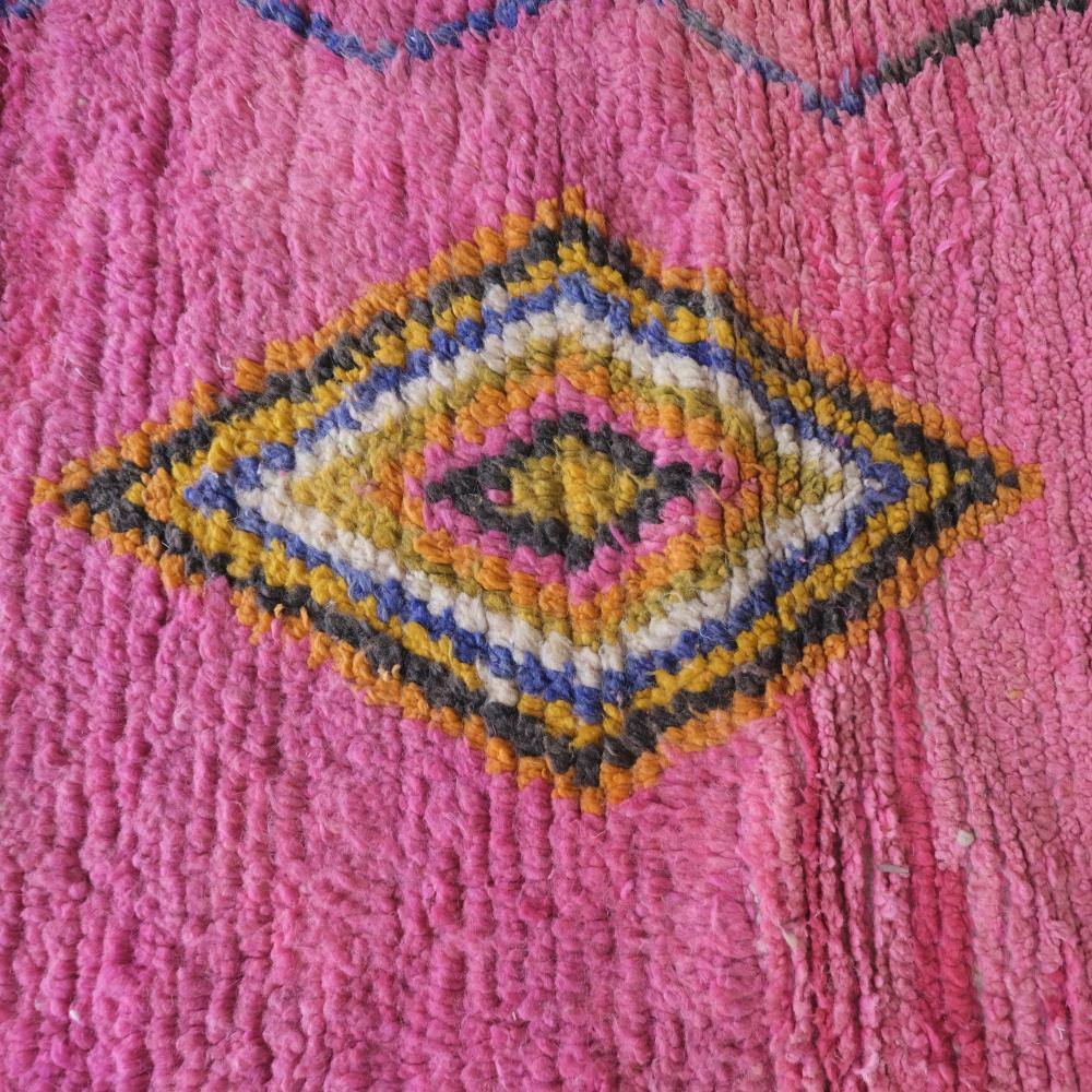 Moroccan Boujad Berber Carpet 9.3 x 6.3 ft / 283 x 193 cm - Surcoma