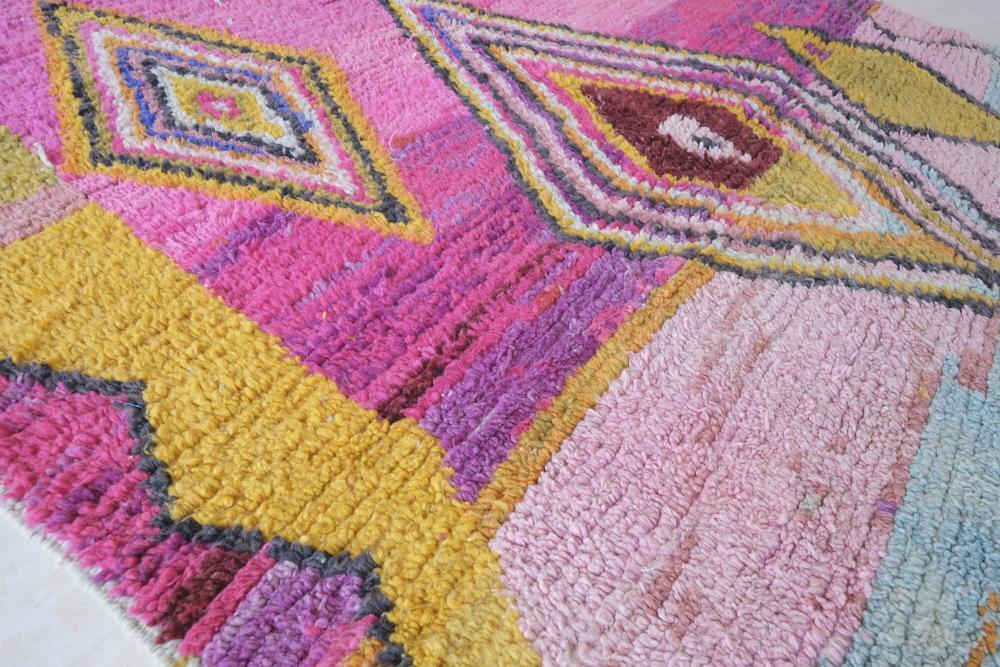 Moroccan Boujad Berber Carpet 9.3 x 6.3 ft / 283 x 193 cm - Surcoma